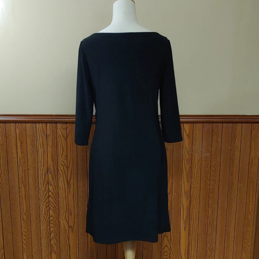 White House Black Market Sheer Tiered Front Dress S - Picture 6 of 14